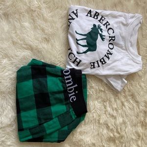 Abercrombie kids pjs 11/12